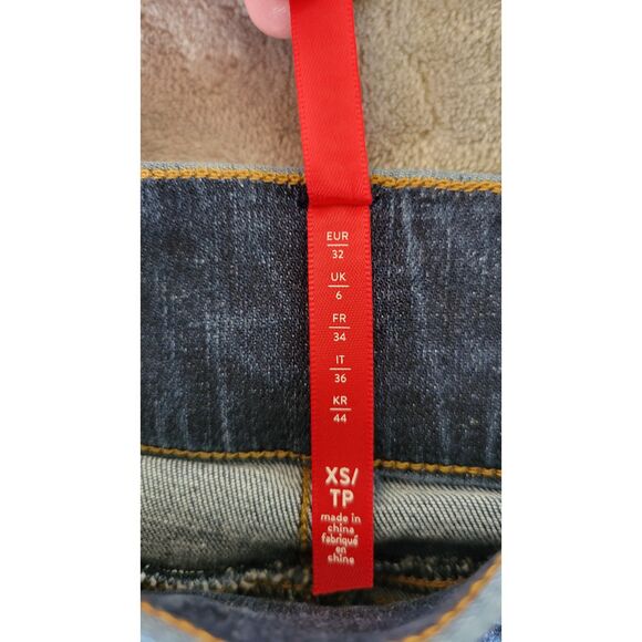 Spanx Distressed Ankle Skinny Pull On Jeans - Picture 4 of 5